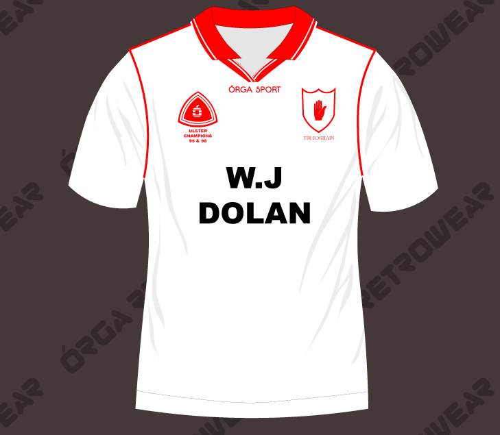 Tyrone 95 retro jersey – Órga Retrowear
