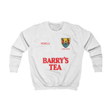 Kids Sweatshirt — Barry's Tea Rebels Crest Crewneck