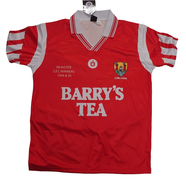 Cork Retro 'Barry's Tea' Jersey. 1994 and 95