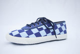 Tvoja Boja; Blue on Blue chequered shoes - Limited first edition