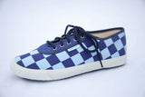 Tvoja Boja; Blue on Blue chequered shoes - Limited first edition